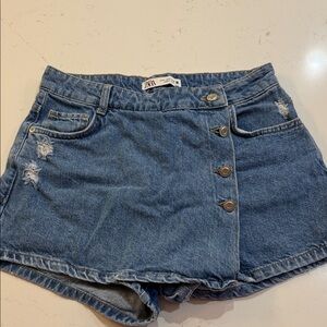 Zara Denim Skort